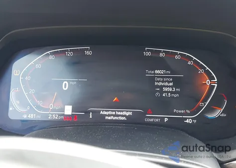 2022 BMW X5 xDrive40I z USA, uszkodzony, nr VIN 5UXCR6C05N9K88827